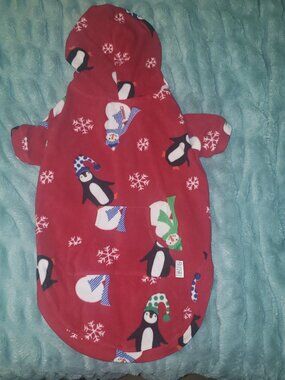 Pajamagram Holiday Fleece Hoodie Footie for dogs